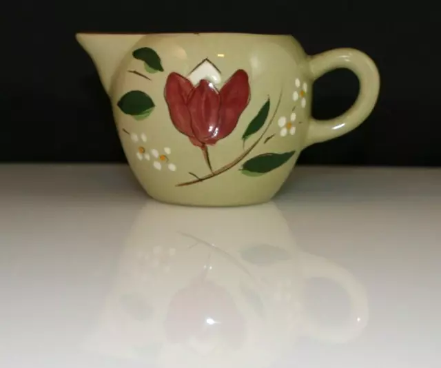 Vintage 1950s Stangl Pottery Magnolia Pattern Creamer