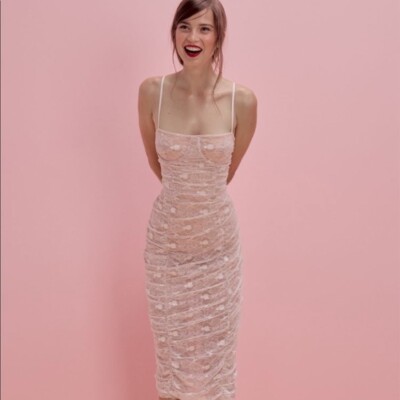For love and lemons La Ana Cocktail  Bustier Dress Size Small NWT $ 289