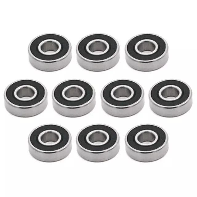 10x26x8mm 6000-2RS Deep Groove Ball Bearing Double Rubber Seal Bearings