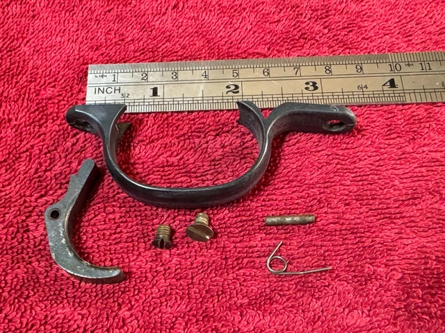 thumbnail image 2 of NOS Savage/Stevens Model 24, 36, 94, 107, 220 Trigger Guard Screw #94-103 – Blue Steel 2 of 3