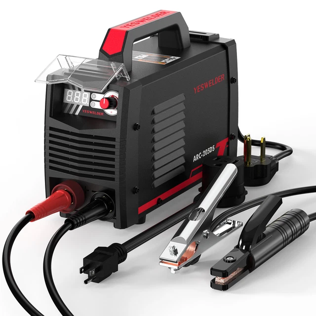 205A ARC Welder IGBT DC Inverter 110V/220V Lift TIG/MMA/STICK Welding Machine
