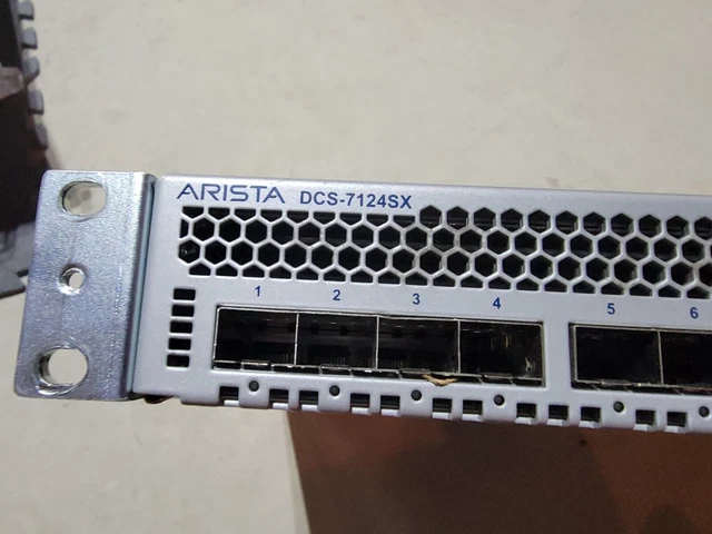 Arista DCS-7124SX 7124SX Rackmount Ethernet Switch 24 Port 10Gb SFP+