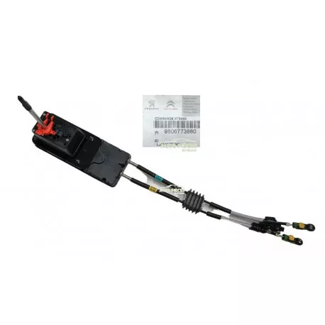 Boitier Levier Et Cable De Commande Selection De Vitesses Citroen 9806773880...