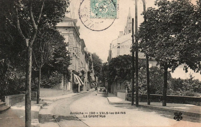 CPA 07 - VALS LES BAINS (Ardèche) - 190. La Grand'Rue