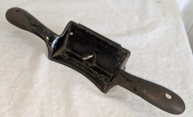 Vintage Stanley No 80 Wood Cabinet Scraper Plane Carpentry Tool