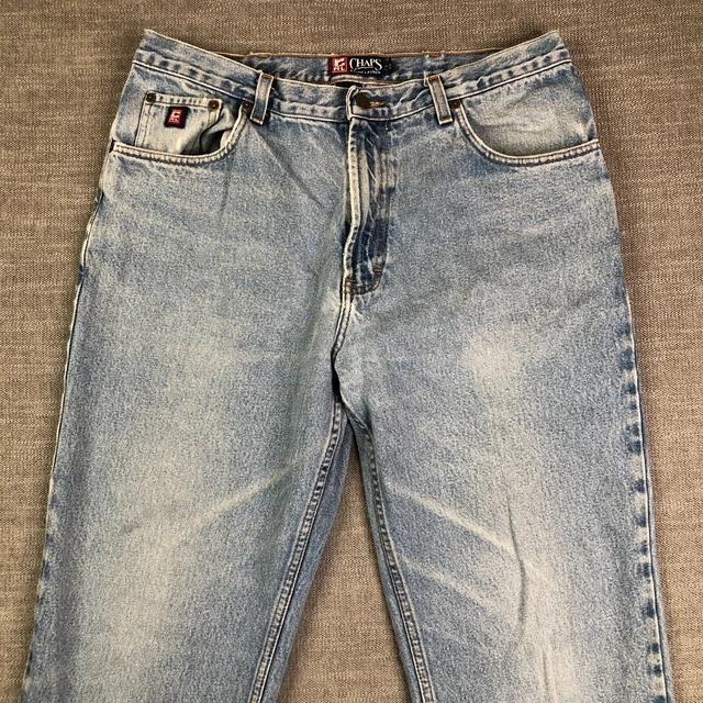 CHAPS RALPH LAUREN Mens Jeans Blue Size 33x32 Relaxed Straight