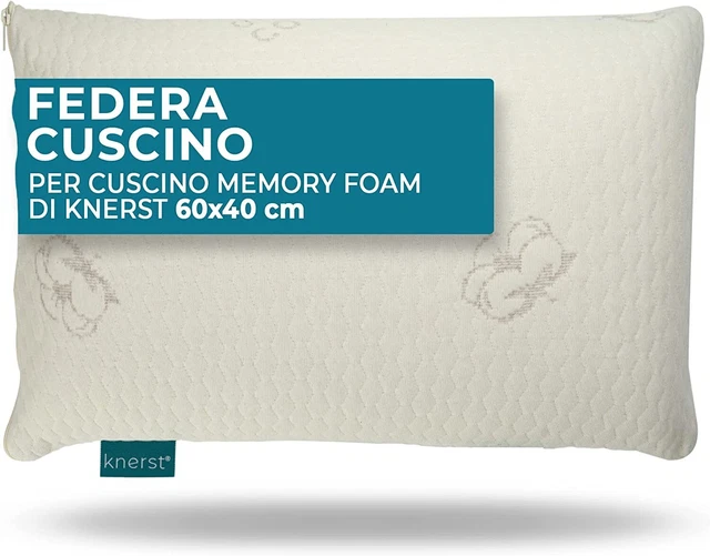 KNERST® Premium cuscino letto bambini - Cuscino 40x60 - Cuscino antiacaro analle