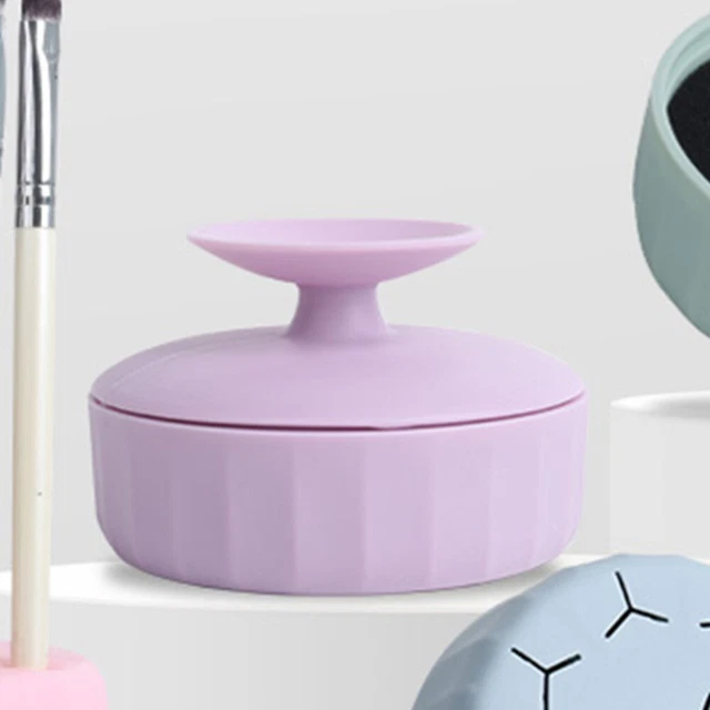 5pcs Travel Makeup Brush Cleaner Makeup Makeup Makeup Makeup Brush Box Boîte de