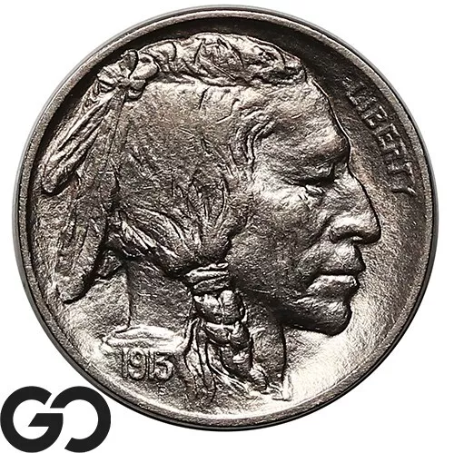 1913 Buffalo Nickel, Type 1, Fully Struck Superb Gem BU++