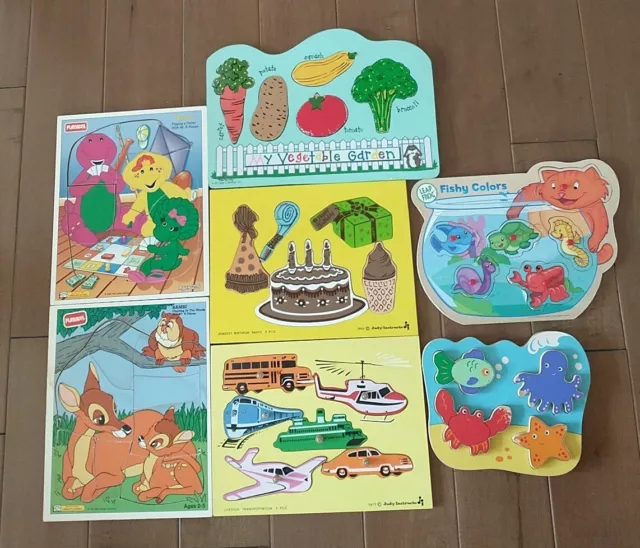 Playskool wooden sales puzzles lead paint
