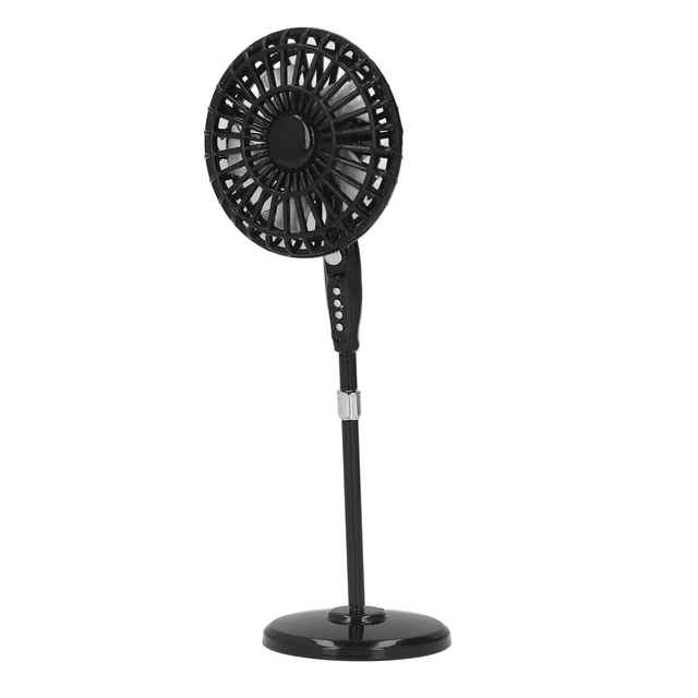 1:12 Dollhouse Métal Mini Ventilateur Exquis Durable Mini Ventilateur