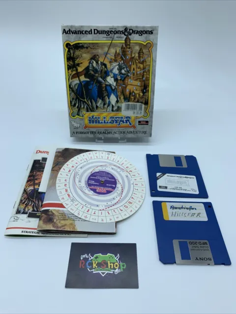 Amiga Spiel - ADVANCED DUNGEONS & DRAGONS HILLSFAR - Sammler - OVP