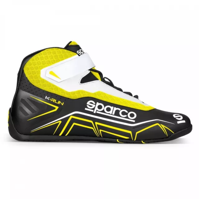 Sparco Karting Kart Racing Auto Shoes K-RUN black yellow - size 41