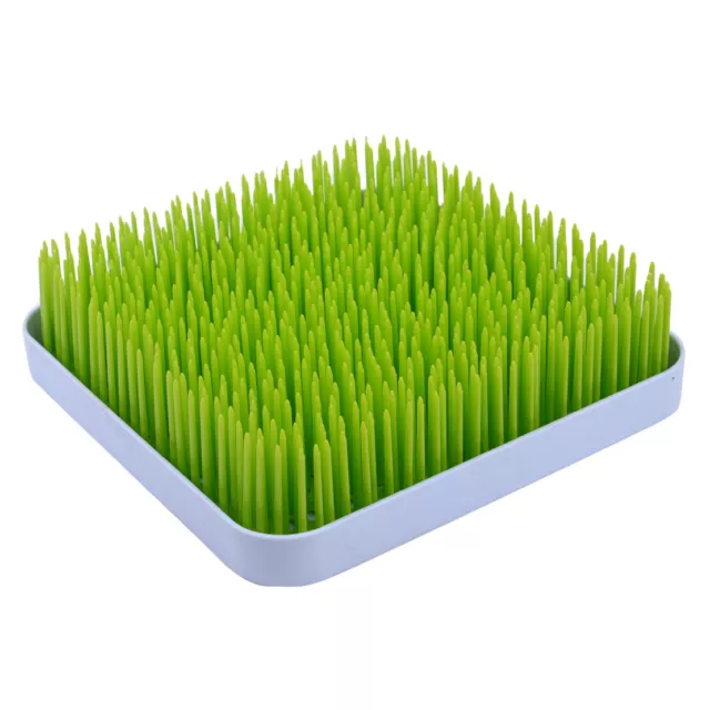 Simulation Green Drying Rack Grass Countertop Bottle Grass Style Dish Kitchen jd
