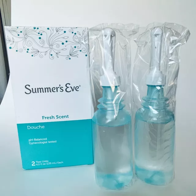 Ducha de aroma fresco Summer's Eve 4,5 oz, 2 quilates
