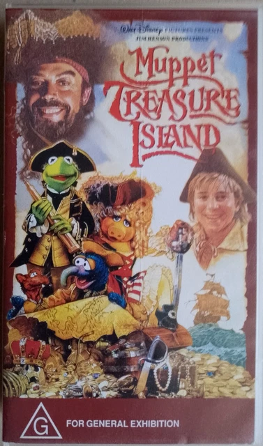 muppet-treasure-island-vhs-pal-video-tim-curry-walt-disney-jim-henson