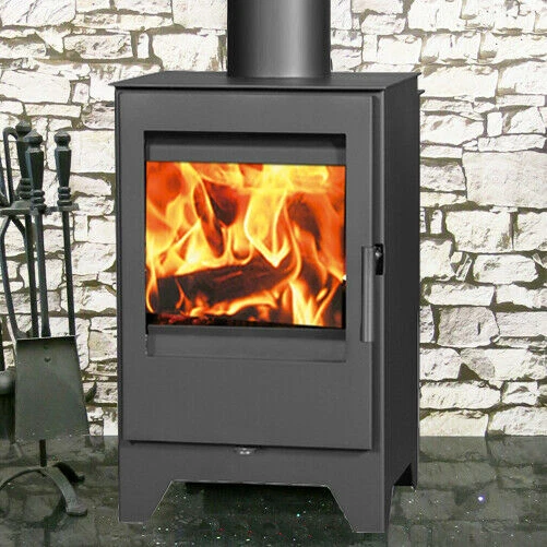 FENIX WOOD BURNING Multi-fuel Contemporary Stove with Log Storage £1,599.99  - PicClick UK