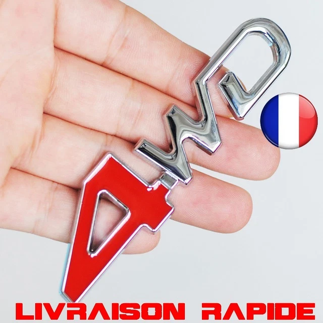 Zalati Autocollant Métal 3D Chromé Alien Pour Voiture Et Moto - Badge Argent 5,2 X 4 Cm