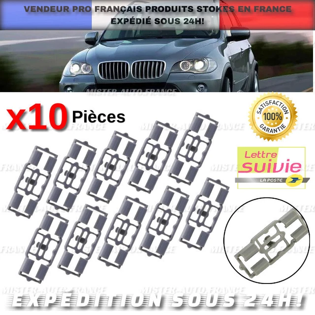 Lot De 20 Clips Pour Joint De Porte BMW X5 E53 - Pièce Nylon Numéro OE 51717006757