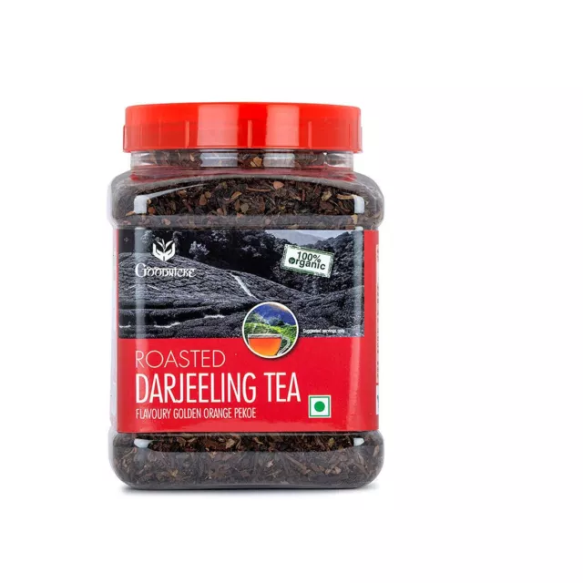 Goodricke gerösteter Bio-Darjeeling-Tee – 250 g | 100 % Bio-Ganzblatttee F