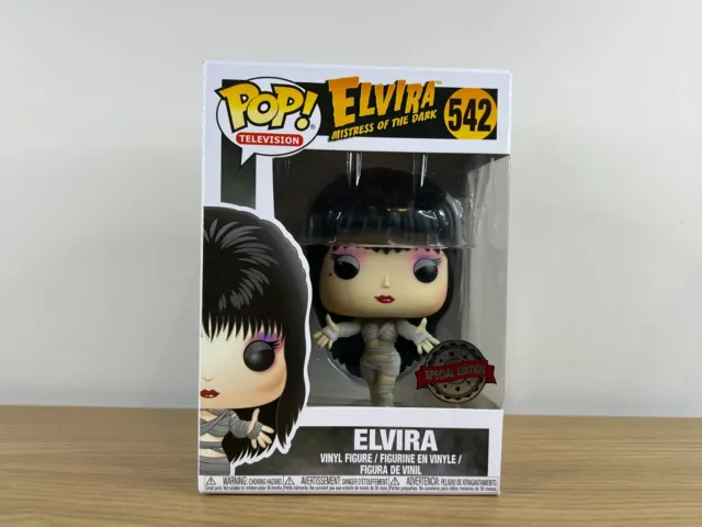 Funko POP Vinyl - Television - Elvira Mistress of The Dark - #542