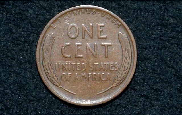 1909 VDB Lincoln Cent ** F/VF ** NICE BN BROWN ** FREE SHIPPING