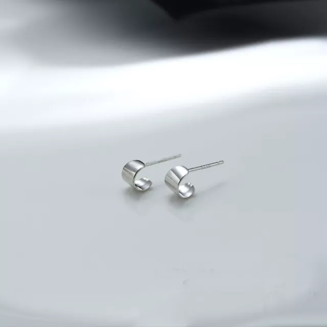 Mini Ohrstecker Kleine Creolen 5mm echt Silber 925 für komplette ohr*