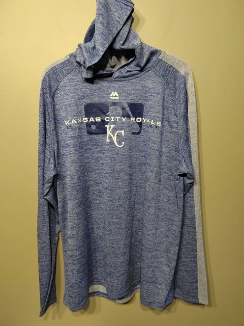 Maillot De Baseball Majestic Kansas City Royals - Blanc, Manches Courtes, Taille XL
