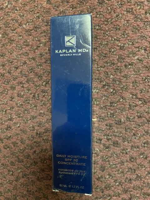 Kaplan MD Daily Moisture SPF 30 Concentrate 1.7oz NIB Full Sz 2