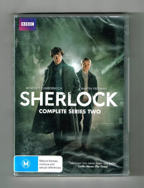 Sherlock : Series 2 DVD BBC TV Series 2-Disc Set - Brand New & Sealed