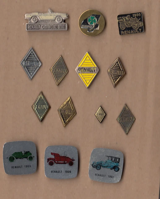 PIN'S RENAULT SOFREC Paris France Auto Voiture Logo Marque Pins