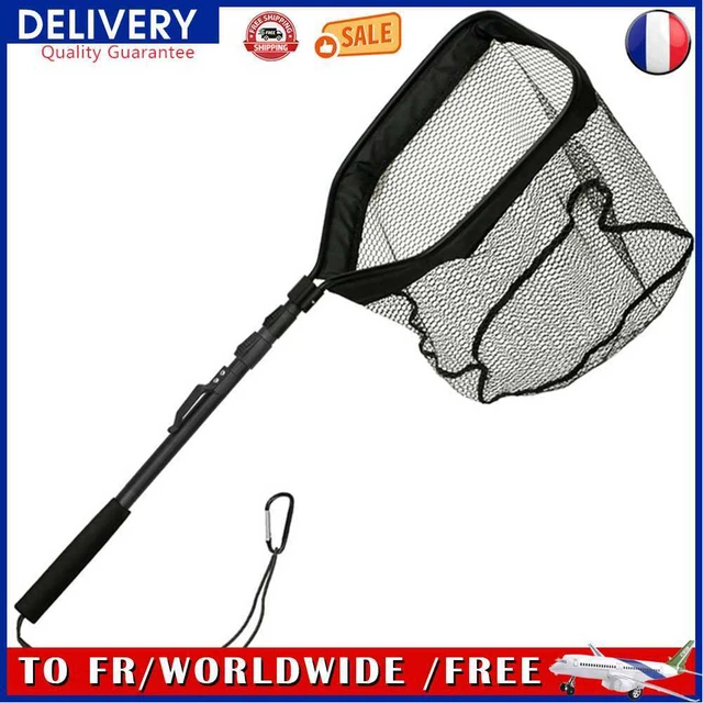 Retractable Foldable Fishing Net Telescope Folding Landing Mesh Fishing Tackle