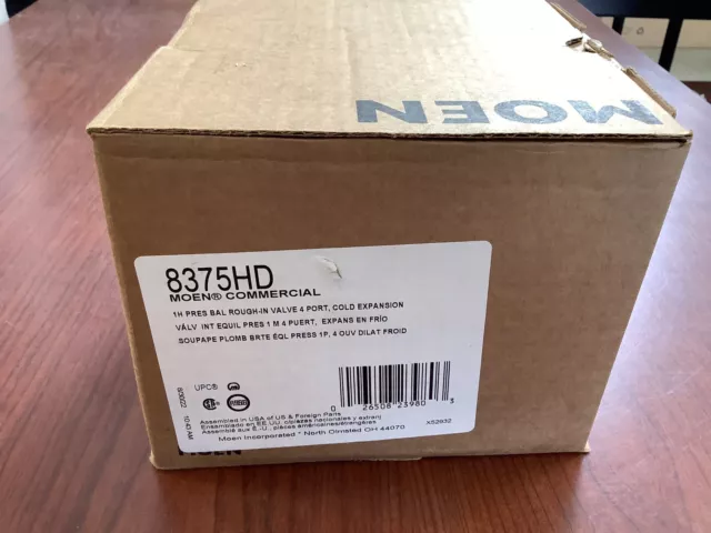 Bin de equilibrio de presión positemperatura Moen 8375HD 1/2 pulgada Uponor (PEX) 204