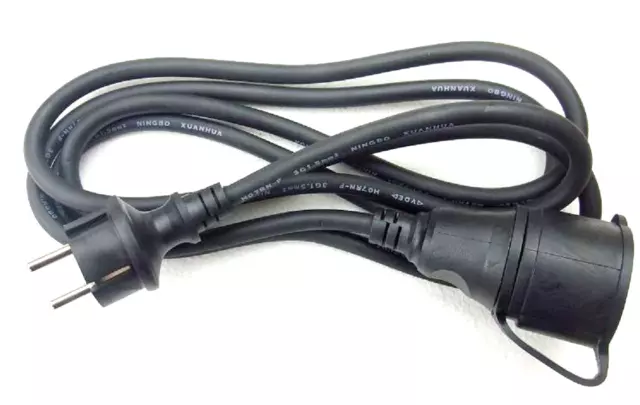 230V Kabel - Gummi H07RN-F 3x 1,5mm² lfd. Meter 