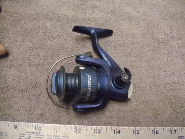 SHAKESPEARE FIREBIRD SPINNING Reel, SOLD FOR PARTS ONLY DOES NOT WORK!!!  $8.00 - PicClick