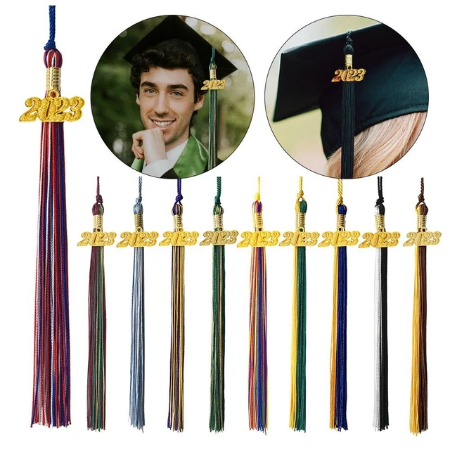 STUDENT DIY 2023 Tassel Graduation Cap Bachelor's Uniform Pendant