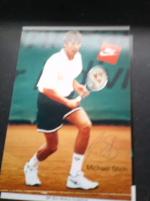 Michael Stich original signierte  Autogrammkarte