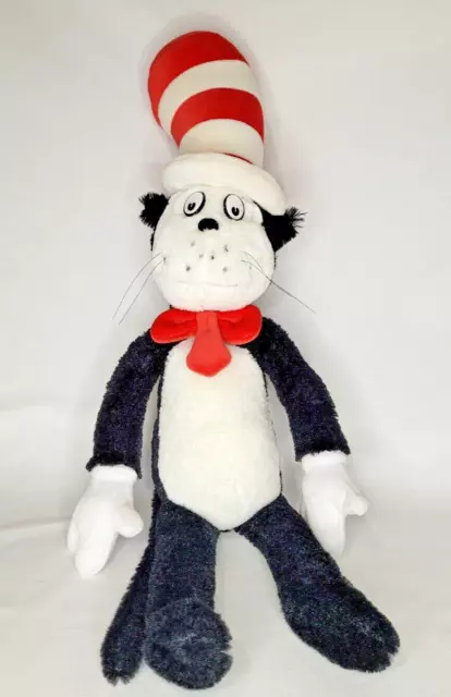 Universal Studios Dr Seuss Cat in the Hat 22" Plush Very Soft Toy Exc Condition!