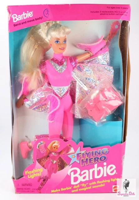 1995 Flying Hero Barbie Doll 1995 Flying Hero Barbie Doll