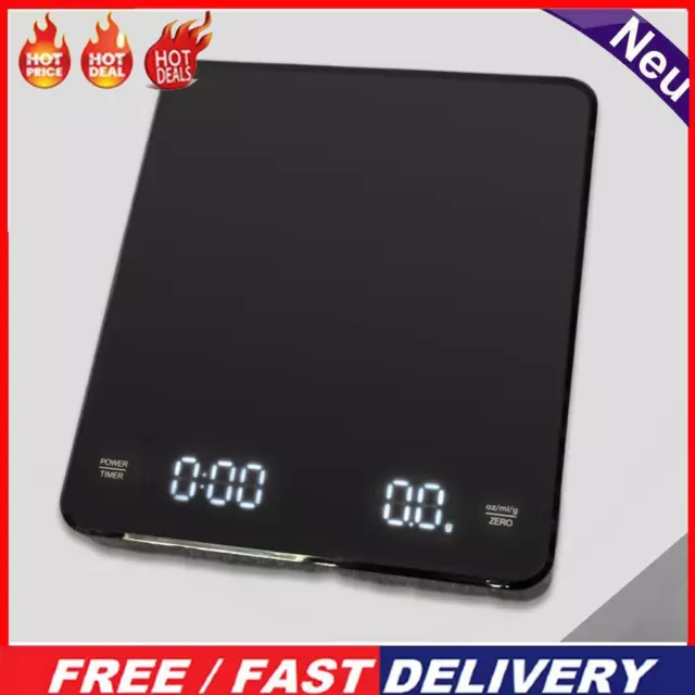 Smart Electronic Coffee Scales Portable Timer Weighing Scale Coffee Accessories