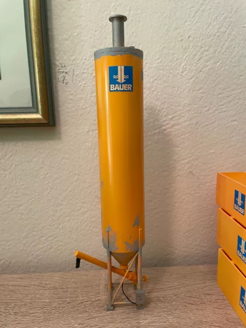 Bauer Bg Mat Zement Silos 1:50 Liebherr Hs Spezialtiefbau Soilmec Delmag Nzg Wsi