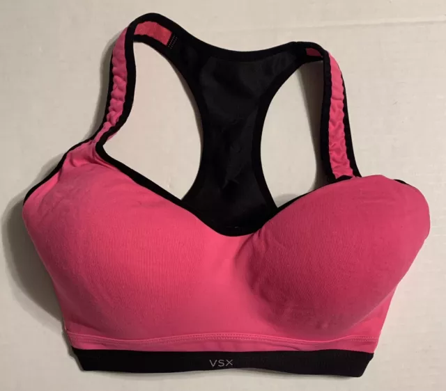 Victoria's Secret VSX Sports Bra Underwire Racerback Max Support 32DDD