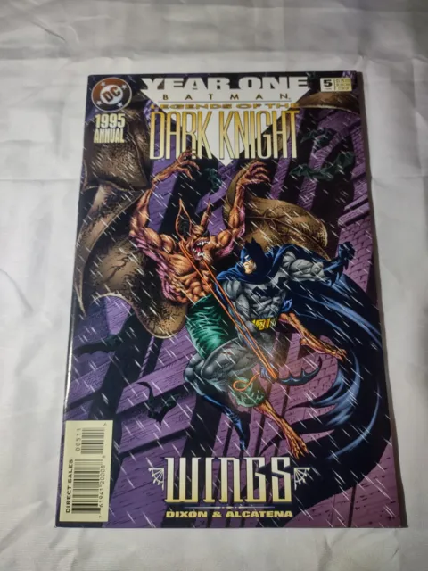 Year One Batman Legends Of The Dark Knight 1995 Annual "Wings"