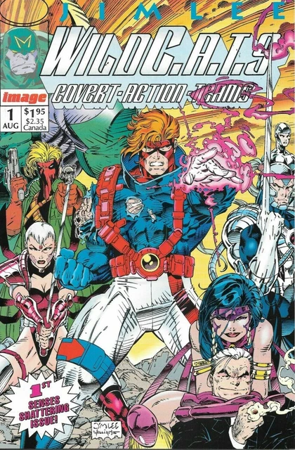 WILDC.A.T.S. Covert Action Team #1 Jim Lee Image 1st App.Grifter (Batman) 1992