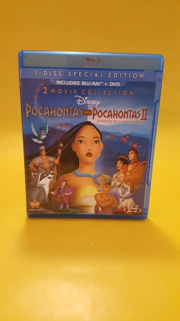 Pocahontas 2 Movie Collection (Blu-ray/DVD 3-Disc Set, DVD/Blu-ray)