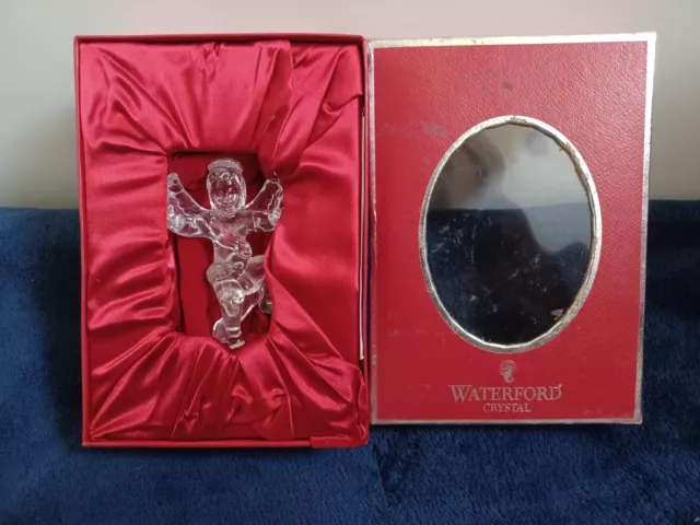 2004 Waterford Crystal Angel Ornament  128569    In Box