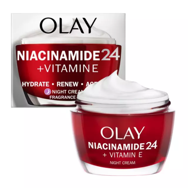 Olay Niacinamide 24 + Vitamin E +NIGHT Face Cream 50ml
