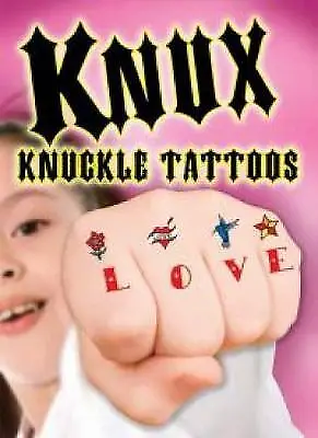 KNUX  Knuckle Tattoos for Girls, Dover,  Paperback