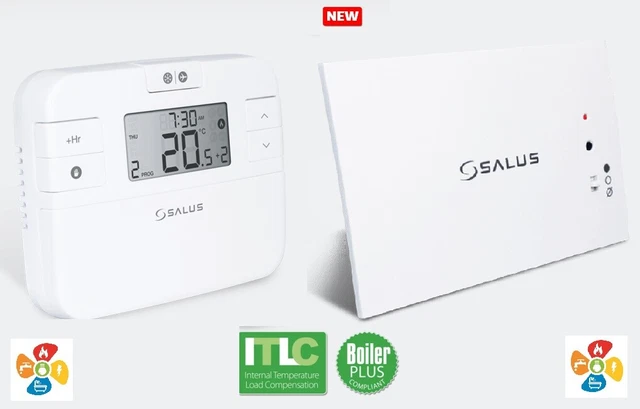 SALUS VAILLANT WIRELESS RF Programmable Room Thermostat - ST620VBC  Replacement £76.95 - PicClick UK