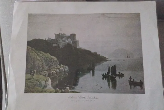 Culzean Castle Print By William Daniels (1819)